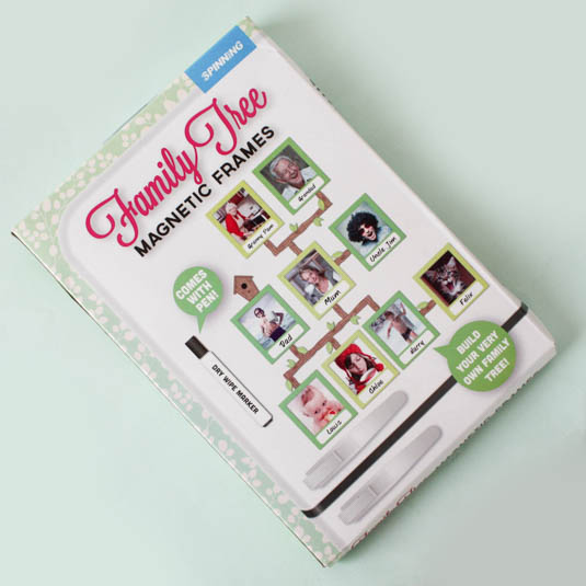 Family Tree Frames from Gift Republic