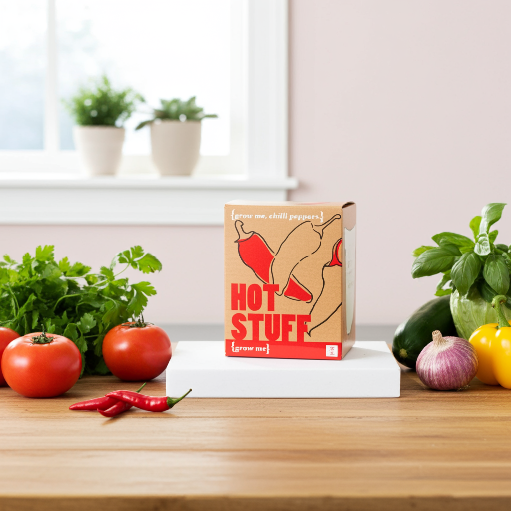 Hot Stuff Chilli Pepper Grow Kit