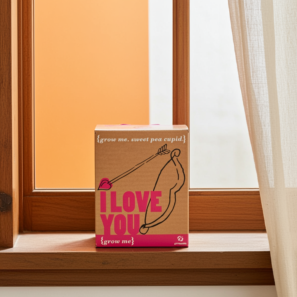 I Love You Sweet Pea Grow Kit