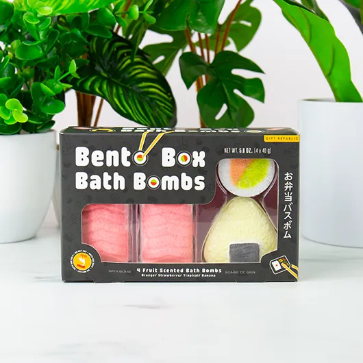 Bento Box Bath Bombs – Fruity Sushi-Inspired Bath Fizzers