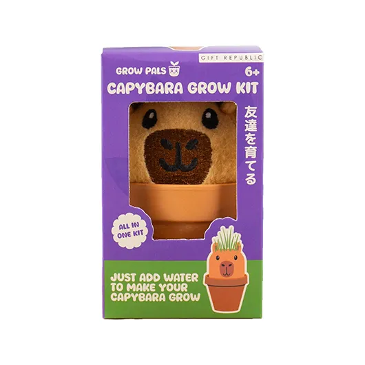 Capybara Grow Pal – All-in-One Grass-Growing Kit
