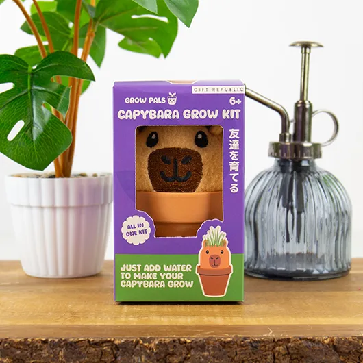 Capybara Grow Pal – All-in-One Grass-Growing Kit