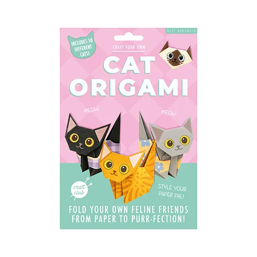 Create your own Origami Cat