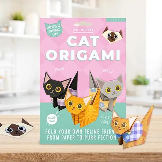 Create your own Origami Cat