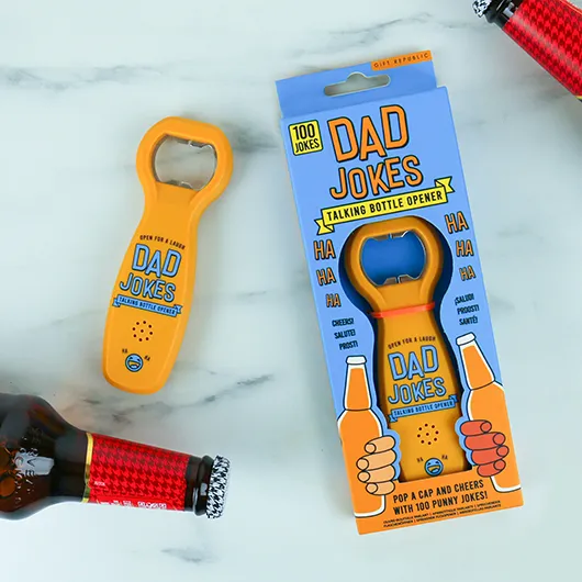 Dad Jokes Talking Bottle Opener