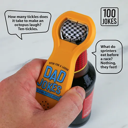 Dad Jokes Talking Bottle Opener