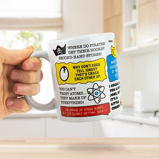 Dad Jokes Ceramic Mug