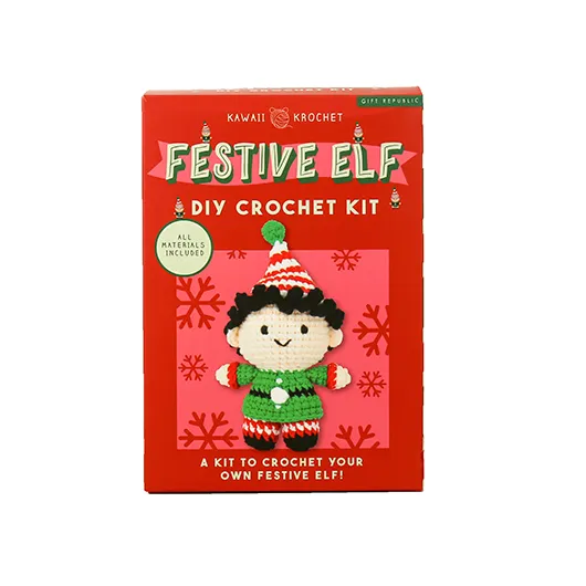 Festive Elf – DIY Crochet Kit