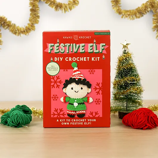 Festive Elf – DIY Crochet Kit