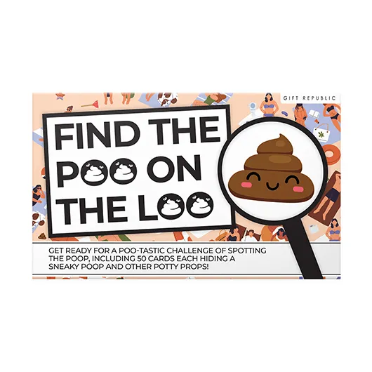 Find the Poo on the Loo Cards