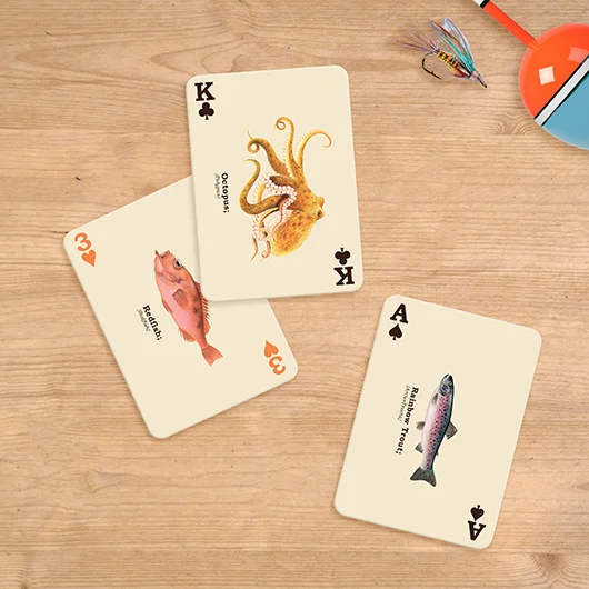 Ecologie Fish Playing Cards