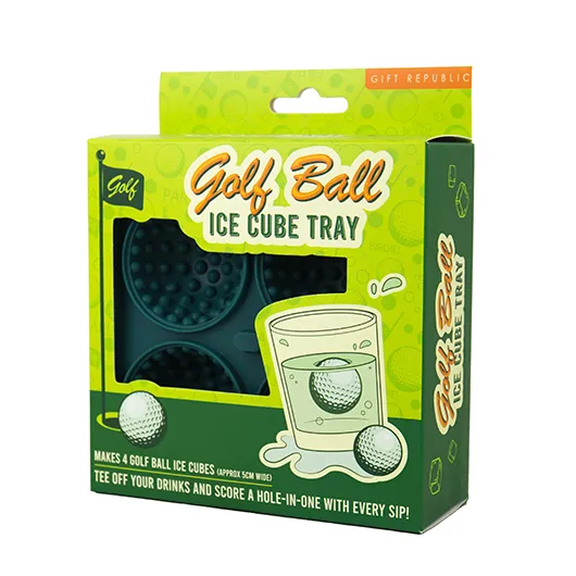 Golf Ball Ice Cube Tray – Create 4 Realistic Golf Ball Ice Cubes