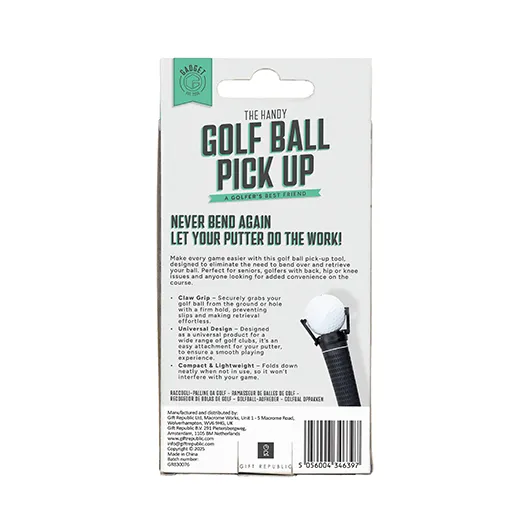Handy Golf Ball Pick Up – No More Bending on the Course