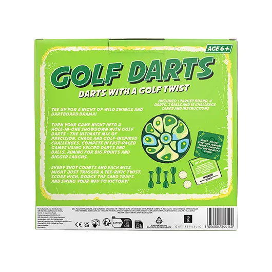 Golf Darts – The Ultimate Velcro Golf & Darts Challenge Game