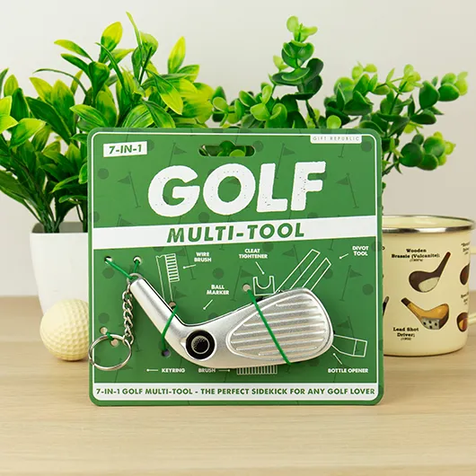 Golf Multi-Tool – 7-in-1 Golfers’ Gadget