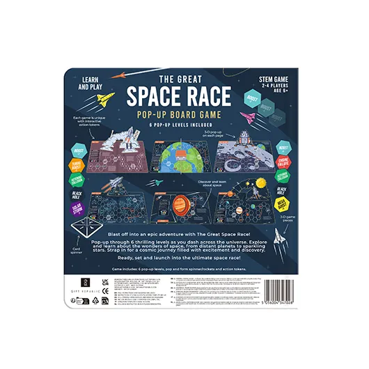 Great Space Race Pop Up Book
