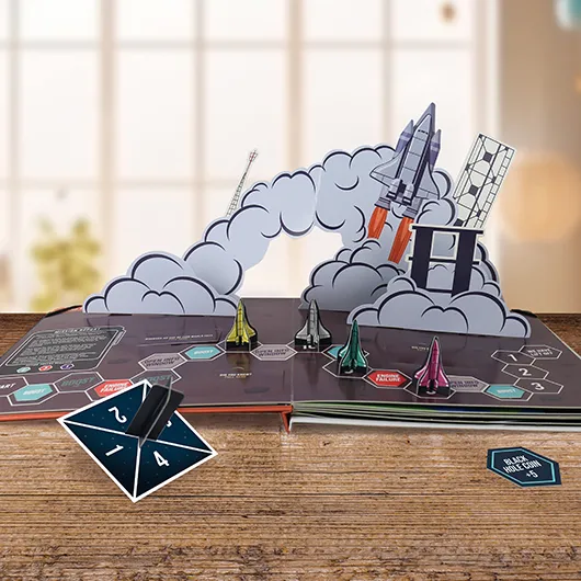 Great Space Race Pop Up Book