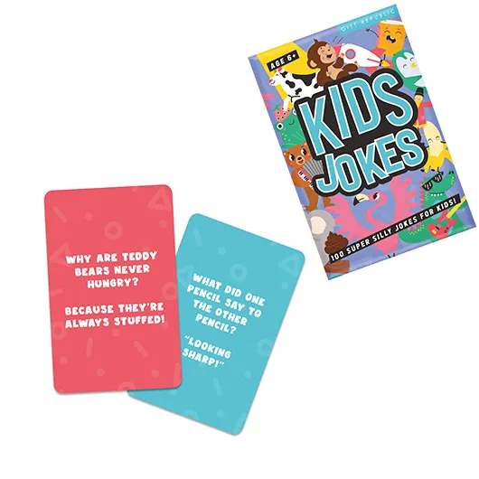 Kids Jokes – 100 Super Silly Joke Cards for Children