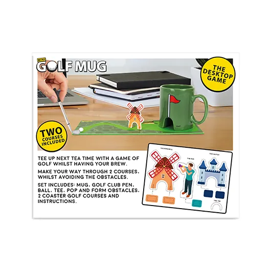Golf Mug and Coasters Kit