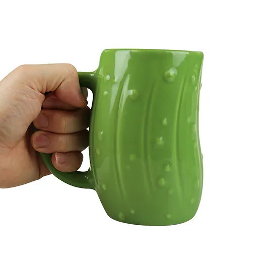 Giant Pickle Mug – Large Ceramic Novelty Mug