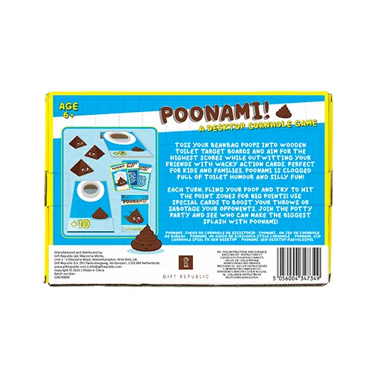 Poonami! – Desktop Beanbag Toss Game