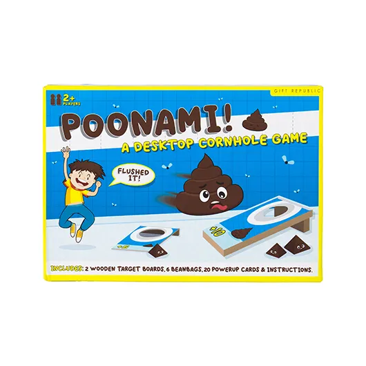 Poonami! – Desktop Beanbag Toss Game