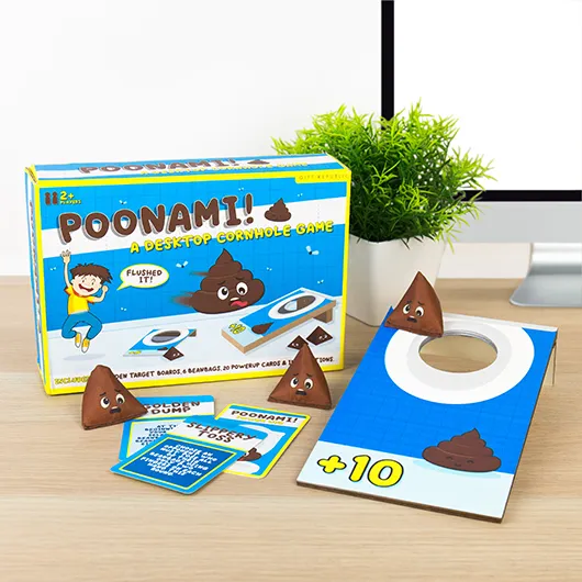 Poonami! – Desktop Beanbag Toss Game