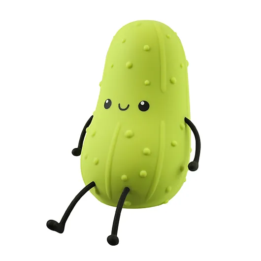 Positive Pickle Light – Soft-Touch Squeezable Novelty Lamp
