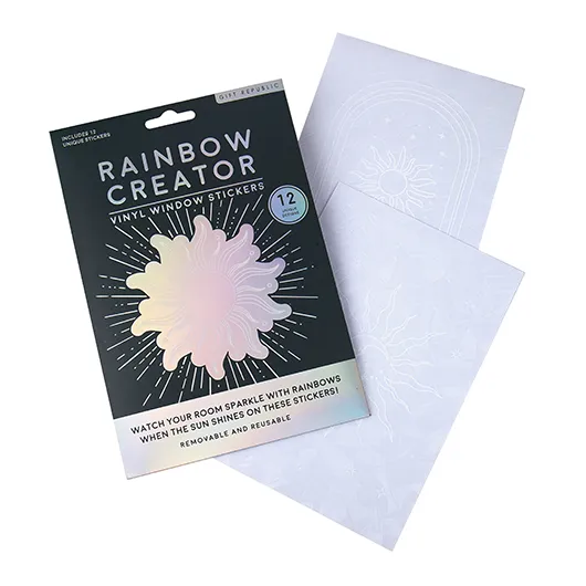 Rainbow Creator – Vinyl Window Stickers (Pack of 12)