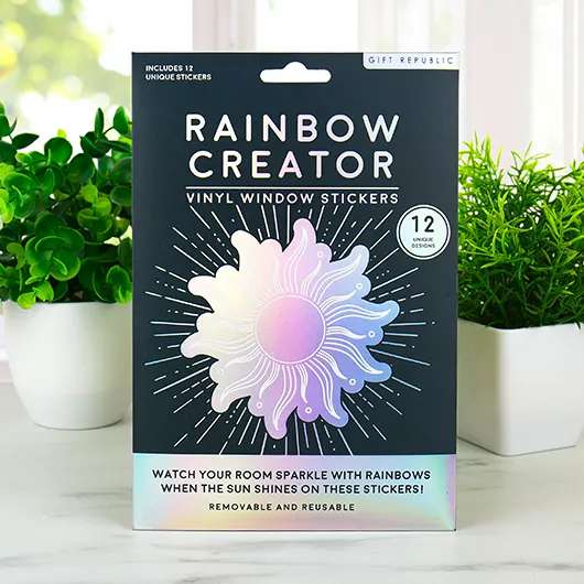 Rainbow Creator – Vinyl Window Stickers (Pack of 12)