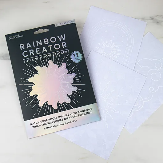 Rainbow Creator – Vinyl Window Stickers (Pack of 12)
