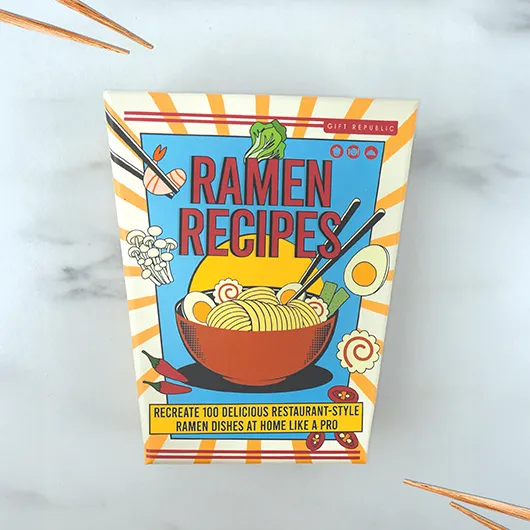 Ramen Recipes – 100 Flavourful Ramen Dishes in a Fun Recipe Card Pack
