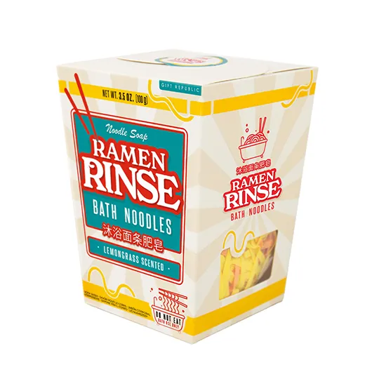 Ramen Rinse – Lemongrass Scented Soap Bath Noodles