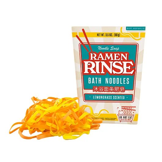 Ramen Rinse – Lemongrass Scented Soap Bath Noodles