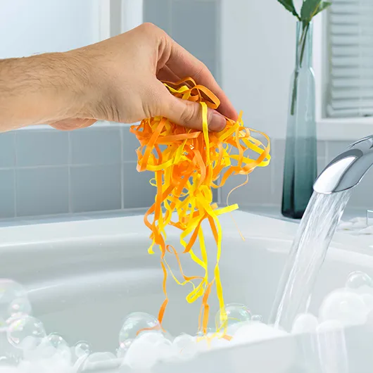 Ramen Rinse – Lemongrass Scented Soap Bath Noodles