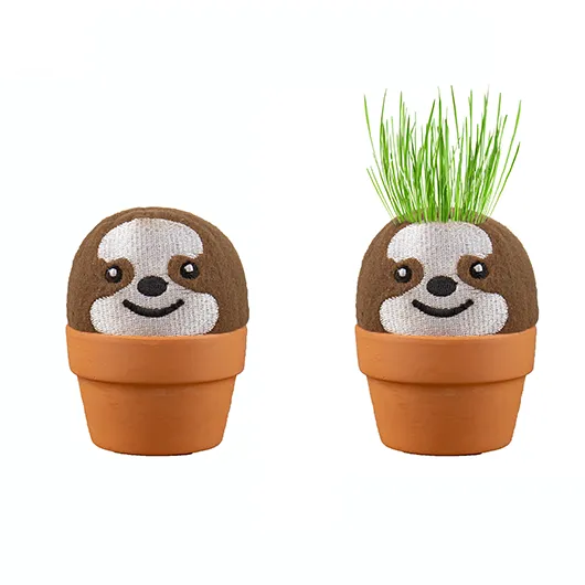 Sloth Grow Pal – All-in-One Grass-Growing Kit