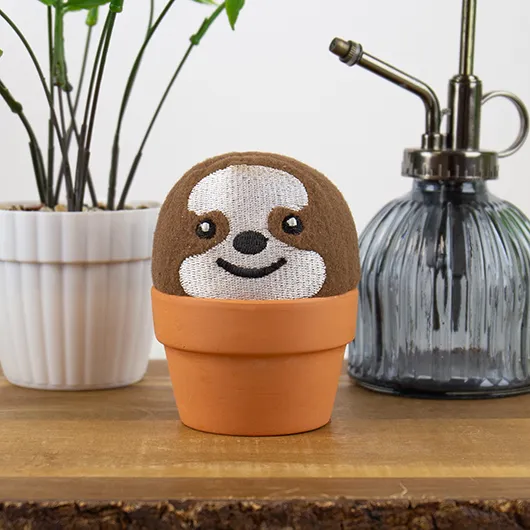 Sloth Grow Pal – All-in-One Grass-Growing Kit