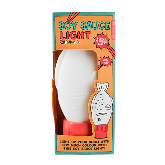 Soy Sauce Light – Soft-Touch Colour-Changing Novelty Lamp
