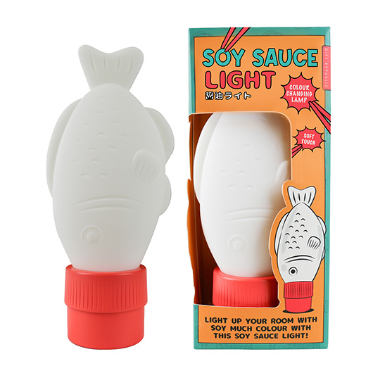 Soy Sauce Light – Soft-Touch Colour-Changing Novelty Lamp
