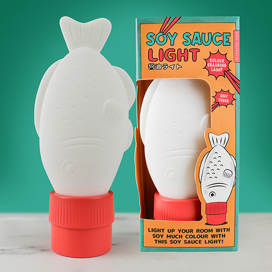 Soy Sauce Light – Soft-Touch Colour-Changing Novelty Lamp