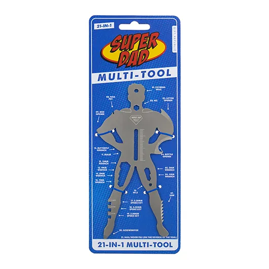 Super Dad Multi-Tool – 21-in-1 Superhero Gadget