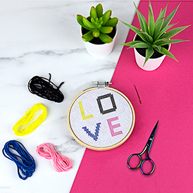 Cross Stitch DIY Kit