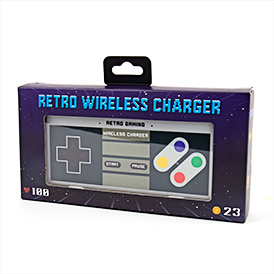 Retro Gamer Wireless Charger