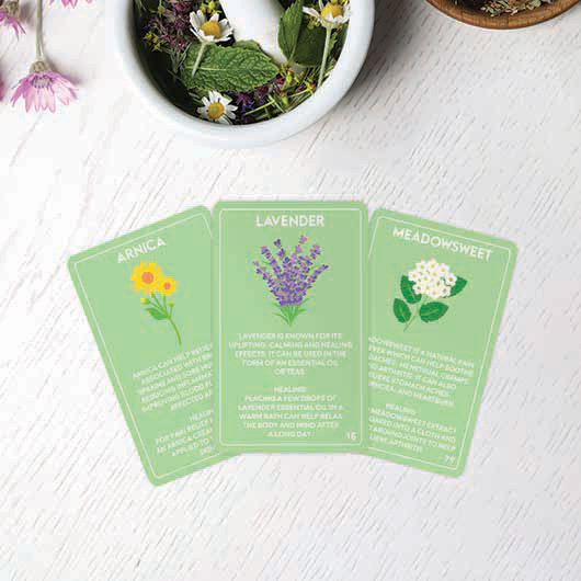 Healing Herbs Cards Rollover 2