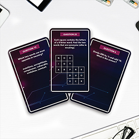 IQ test cards