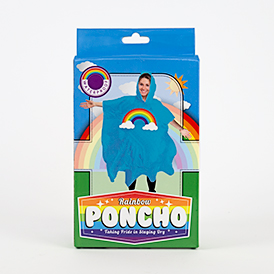 Rainbow Festival Poncho
