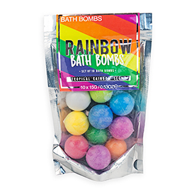 Rainbow Bath Bombs