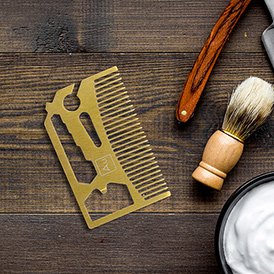 Beard Comb Multitool