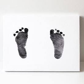 Baby Prints On Canvas