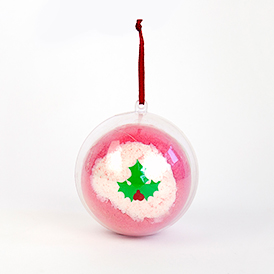 Festive Bath Bomb Bauble